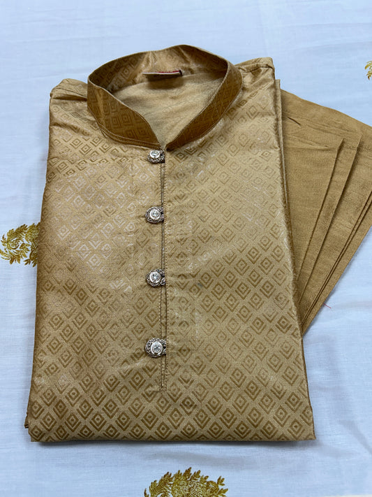 Gold Kurta with pant