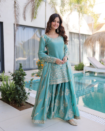 Party wear sharara suits