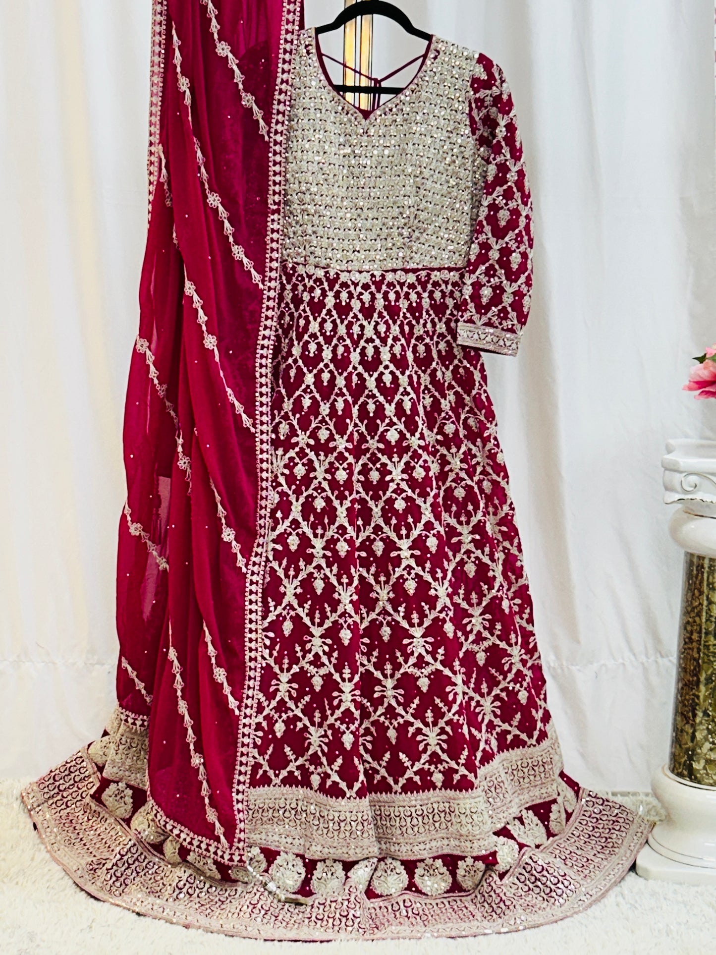 Heavy party wear dress