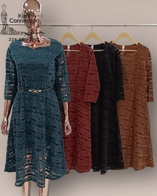 Western dresses | midi