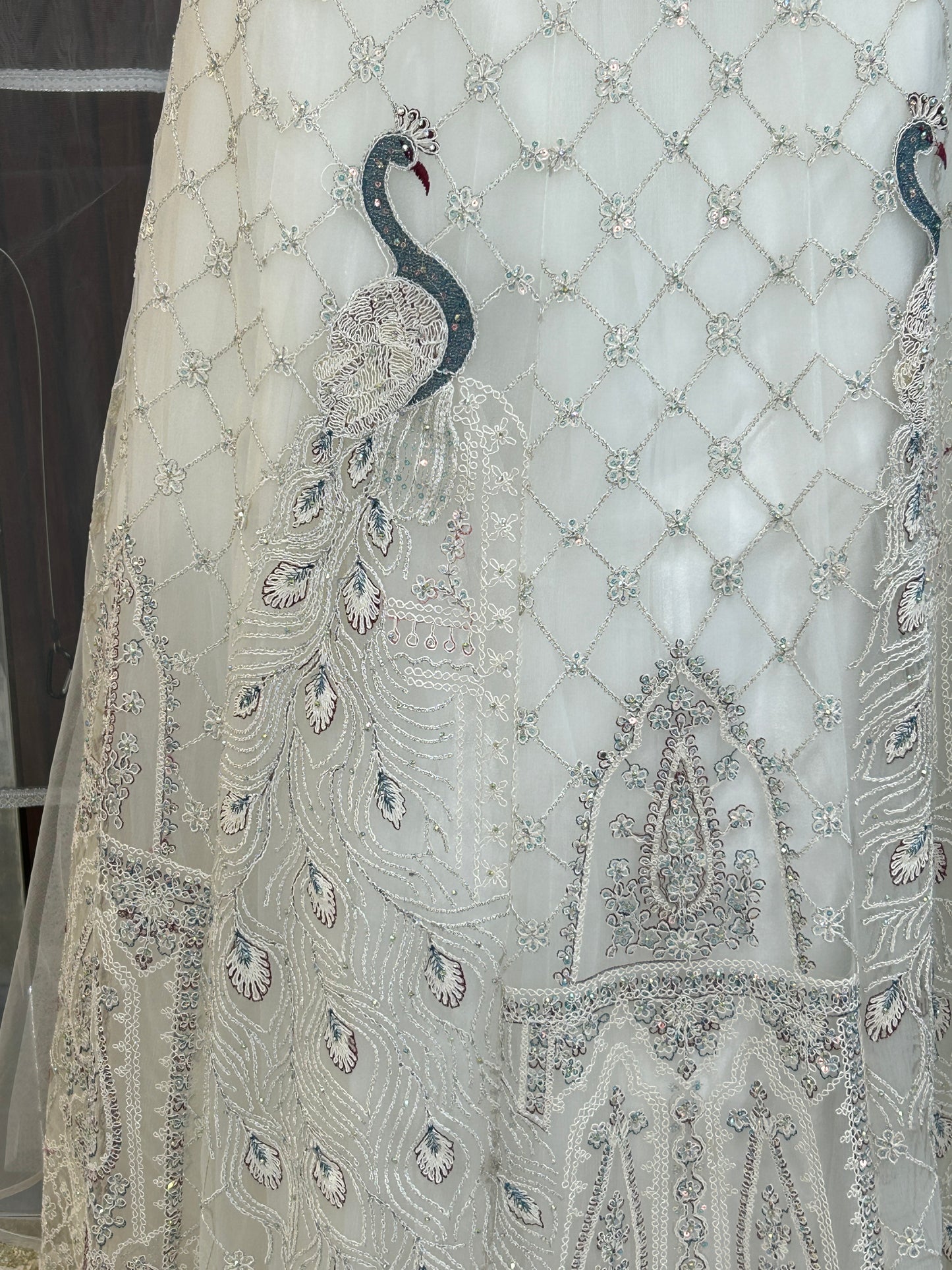 Off white lehenga Choli set