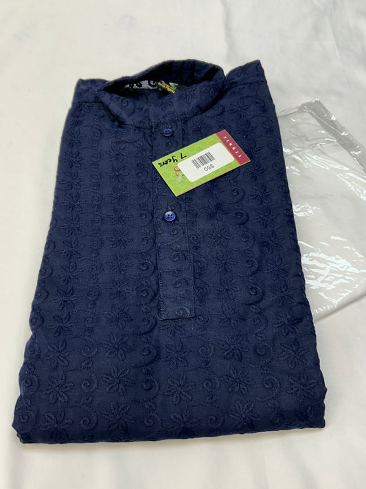 Cotton chikankari Kurta set