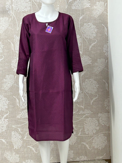 Purple kurti