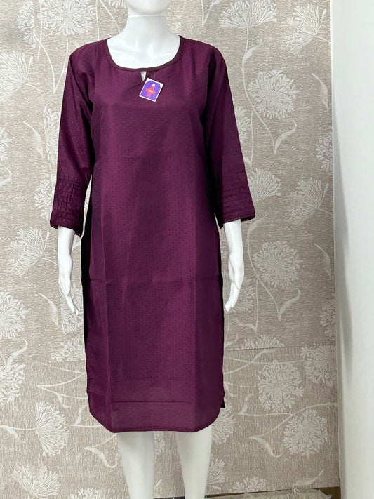 Purple kurti