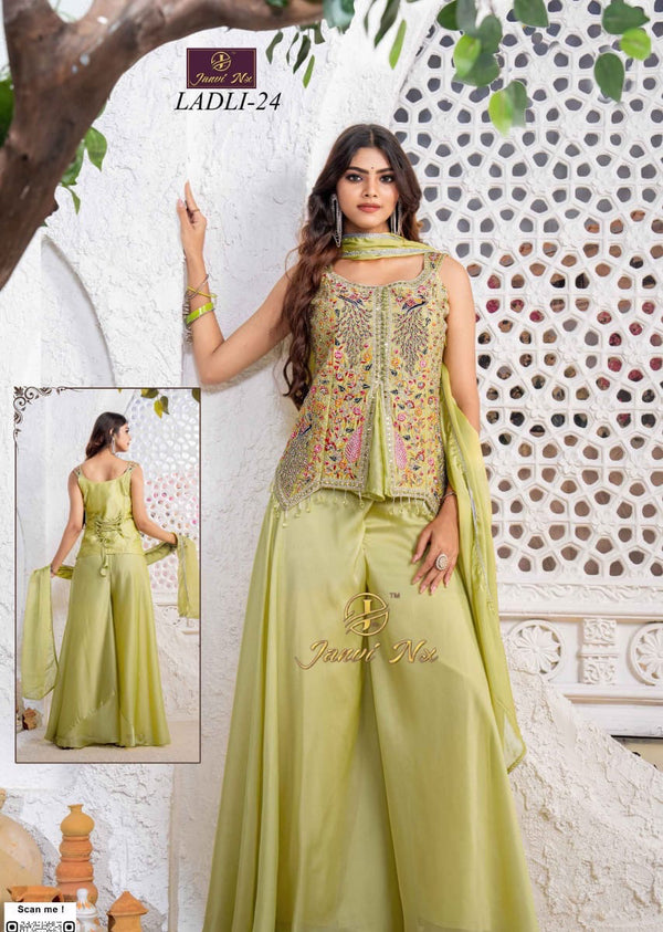 Wedding guest collection : Sharara suit by Kurti Connection USA