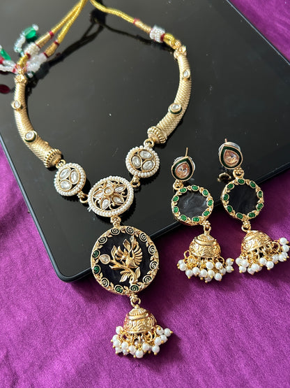 Gold look alike necklace sets