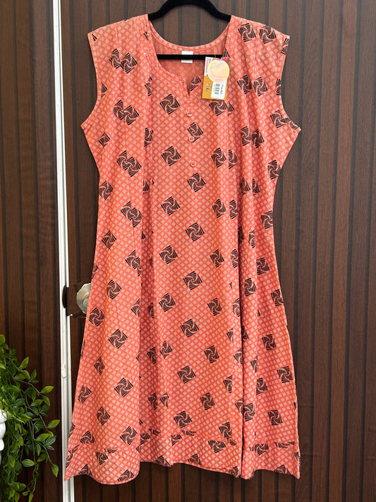 A line cotton Kurti : SALE