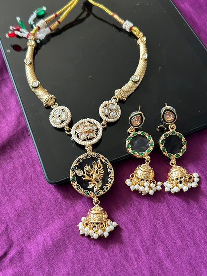 Gold look alike necklace sets