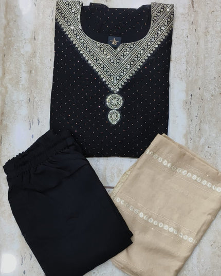 Silk kurti set