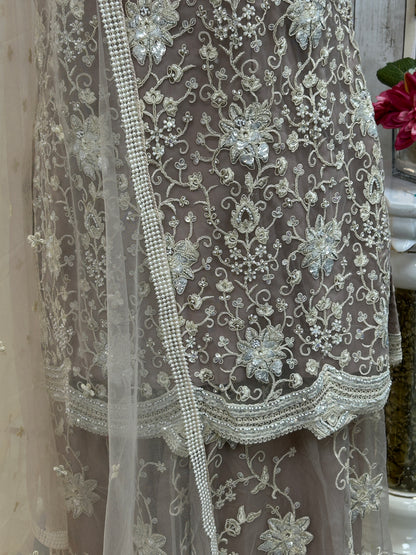 Designer party wear sharara set