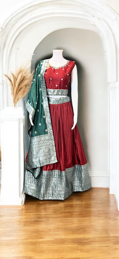 Silk Lehenga choli set