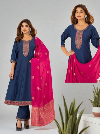 Plus size Kurti set