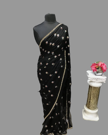 Chiffon saree