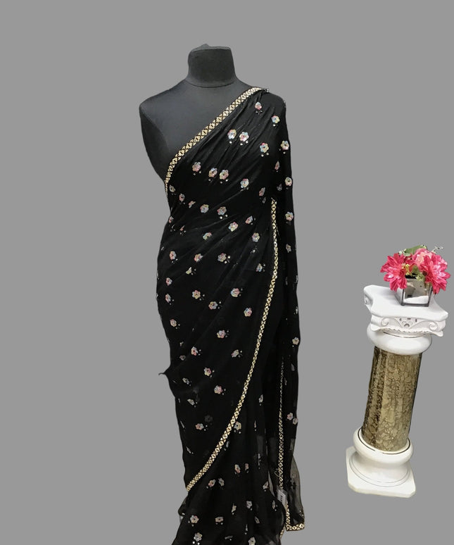 Chiffon saree
