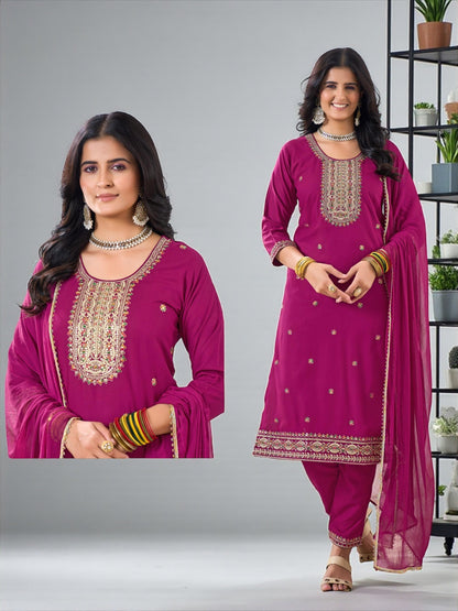 Modal silk Kurti set