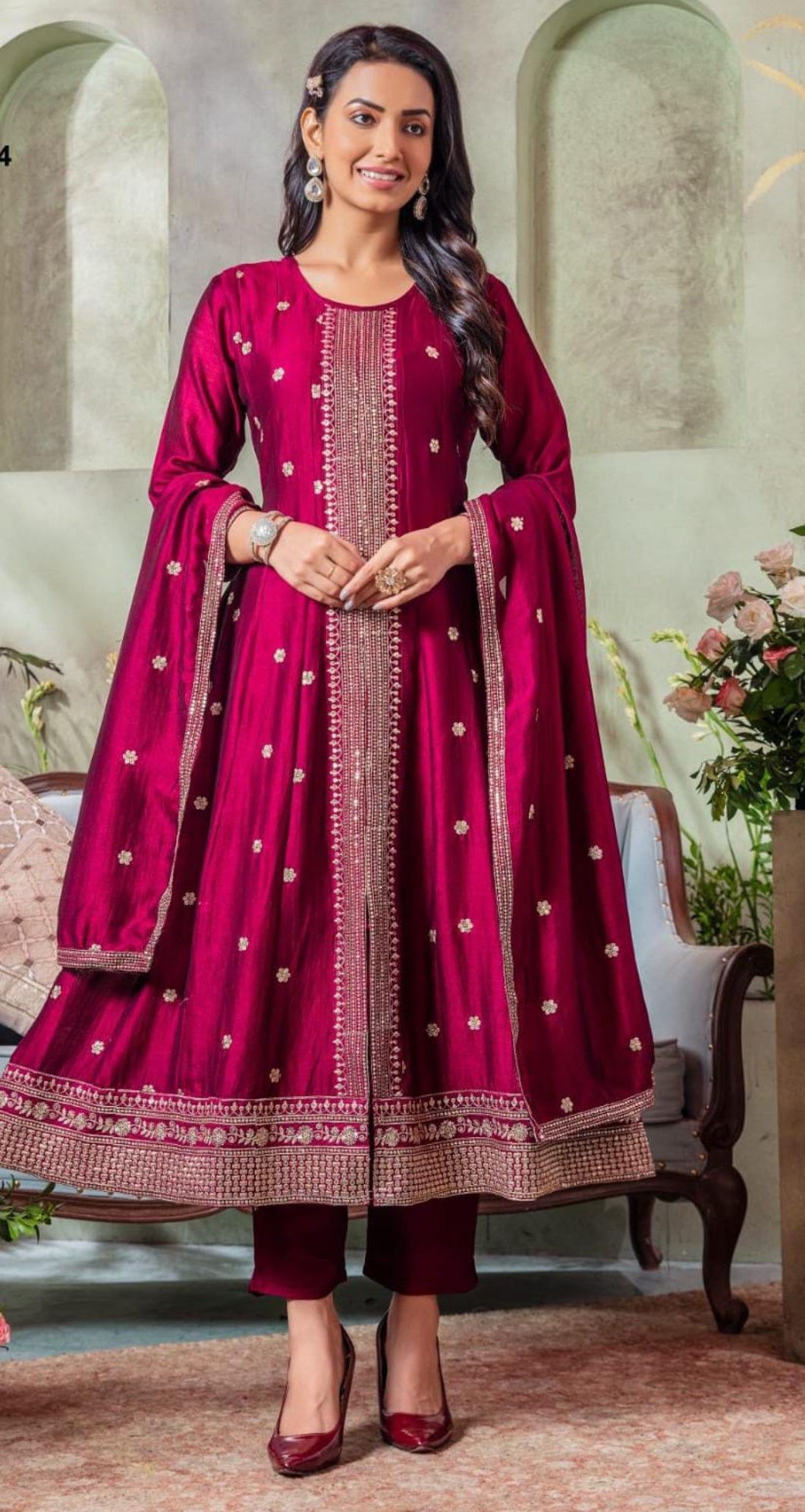 Silk salwar set