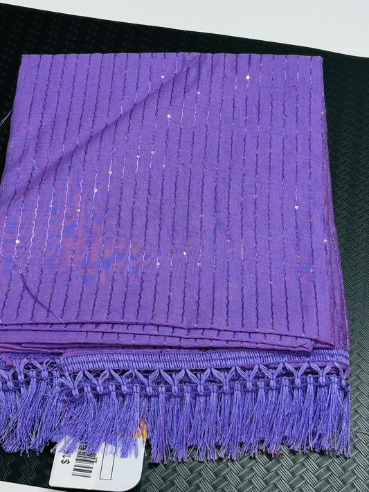 Light purple dupatta