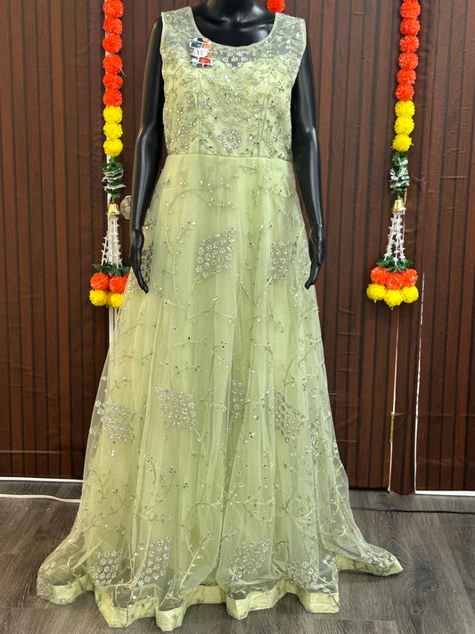 Party wear long gown