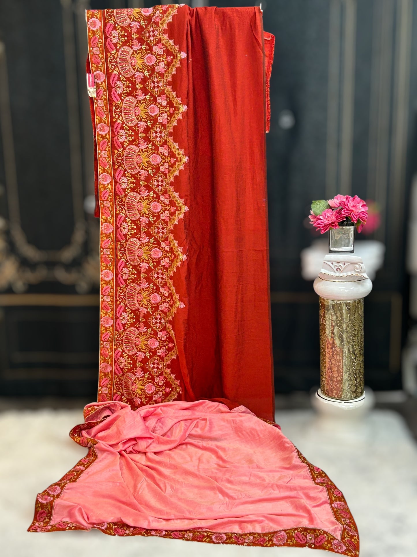 Cotton silk saree