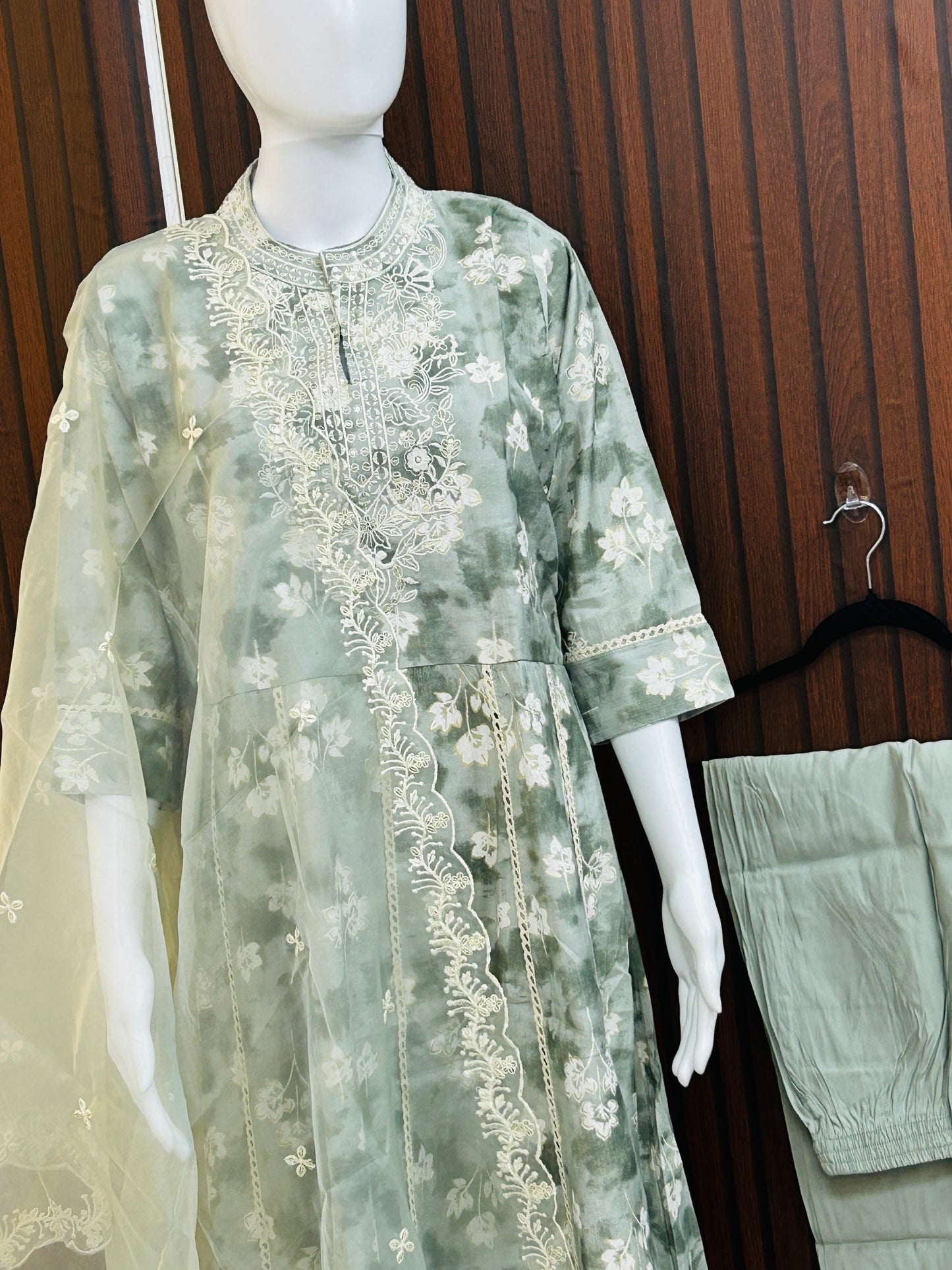 Kurti set with pant and dupatta
