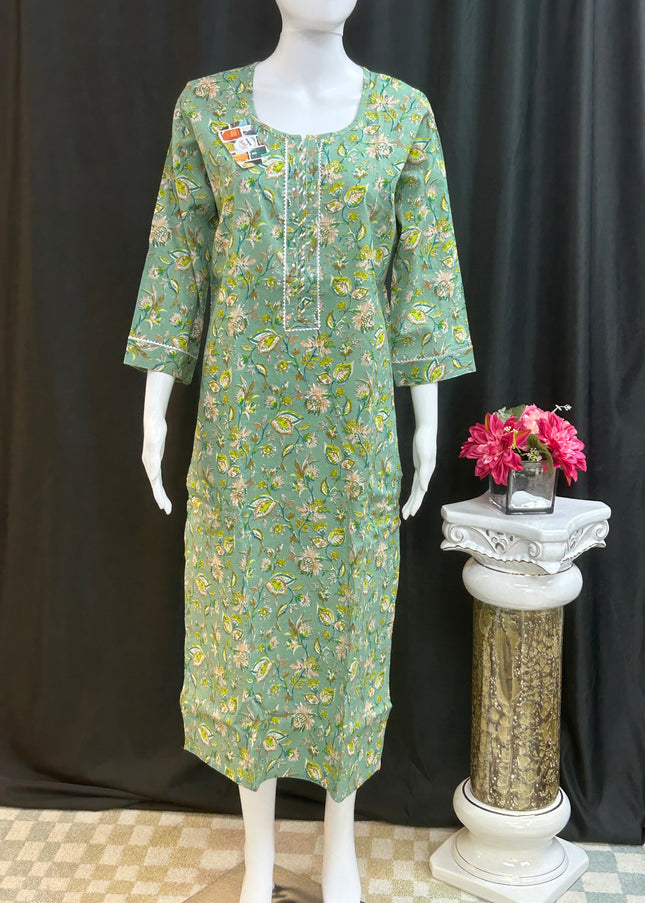 Cotton Kurti | printed cotton Kurti