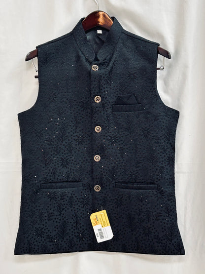 Silk vests for men | half jacket / kurta