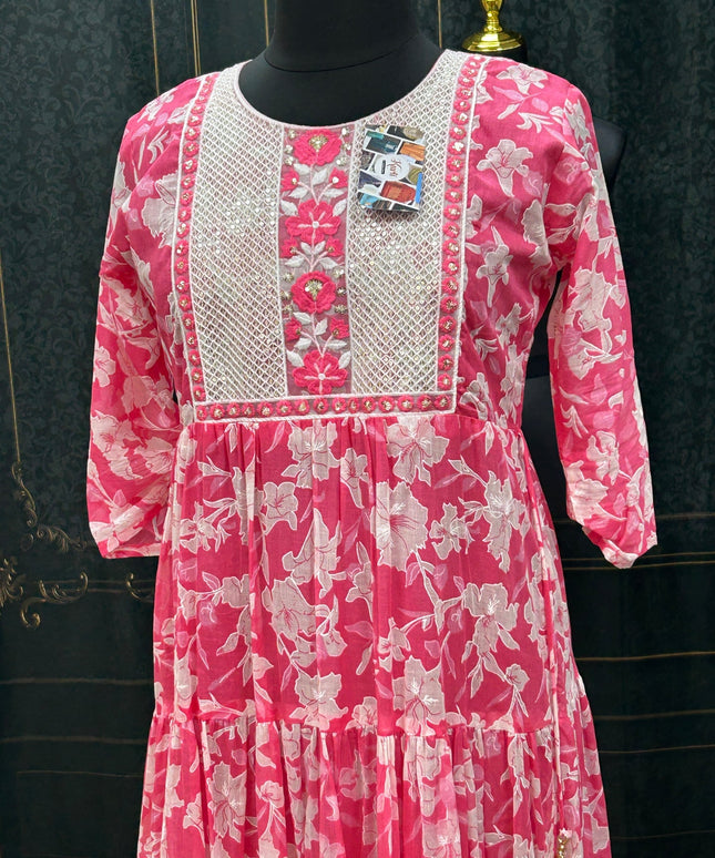 Mulmul cotton Kurti