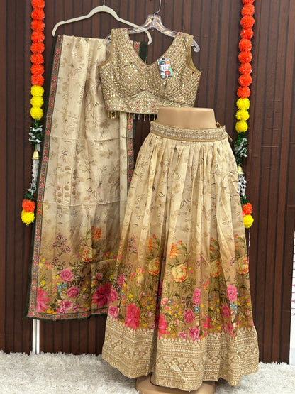 Wedding guest collection: lehenga Choli set