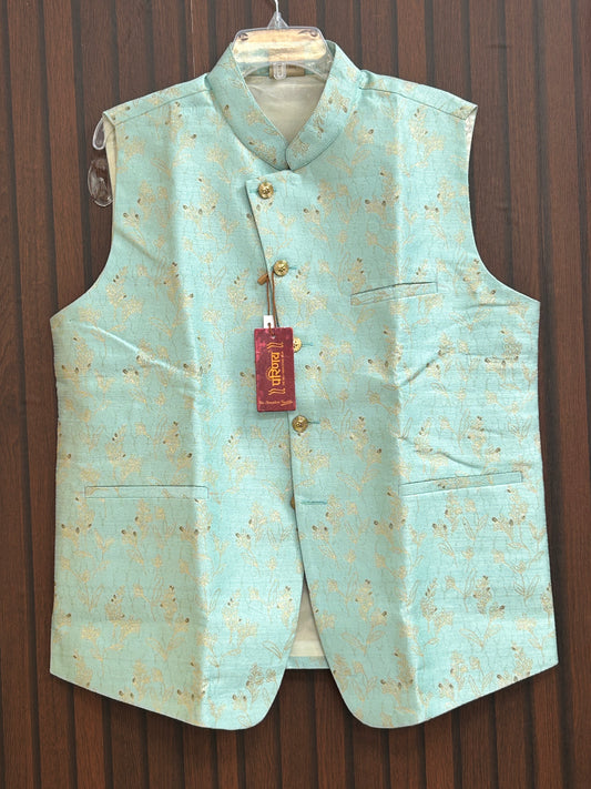 Light blue Vest for kurta