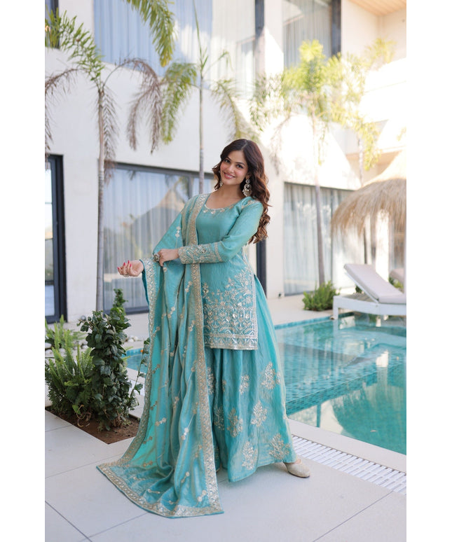 Party wear sharara suits