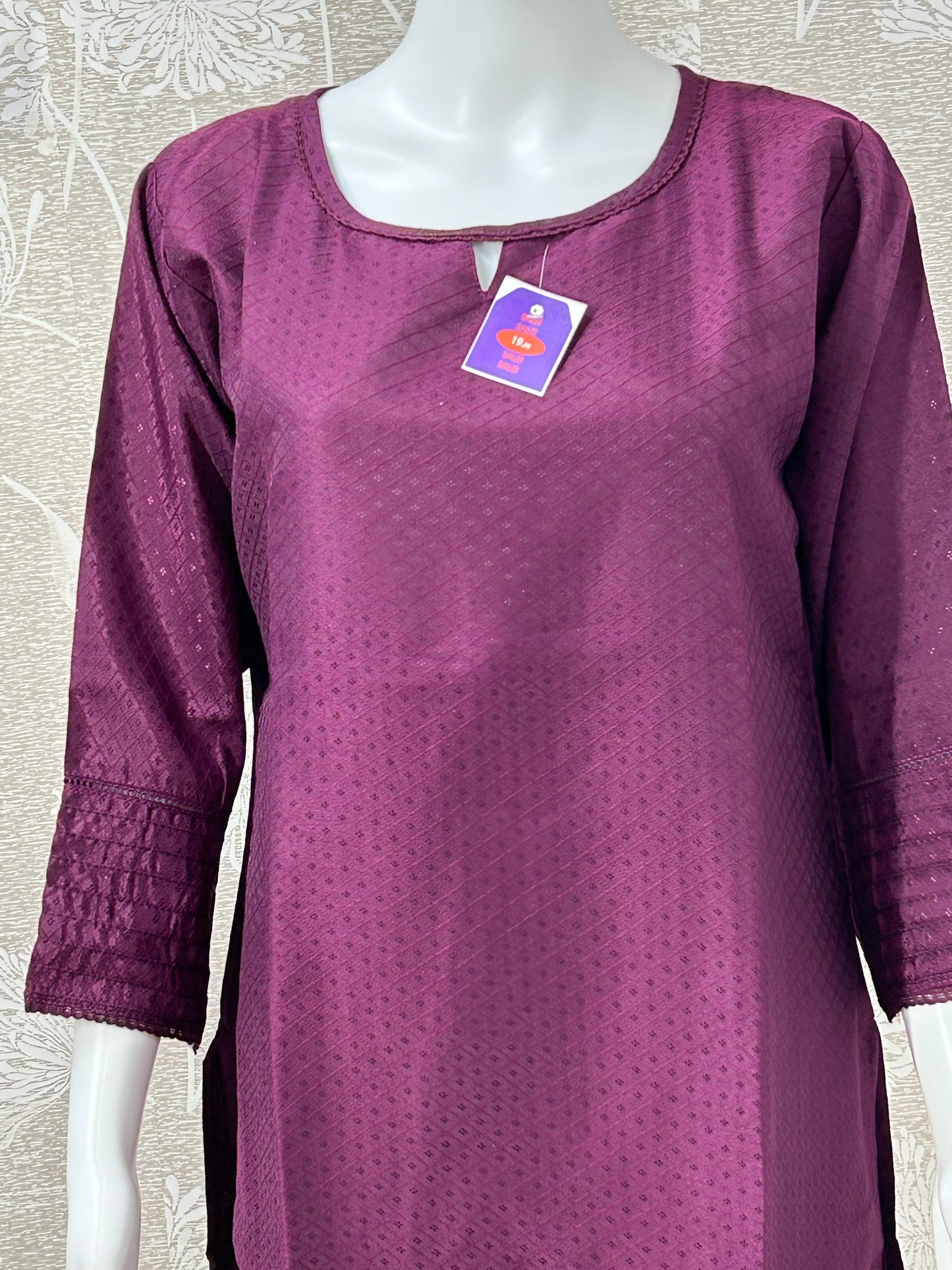 Purple kurti