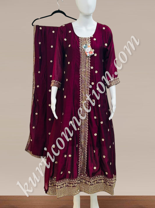 Silk salwar set