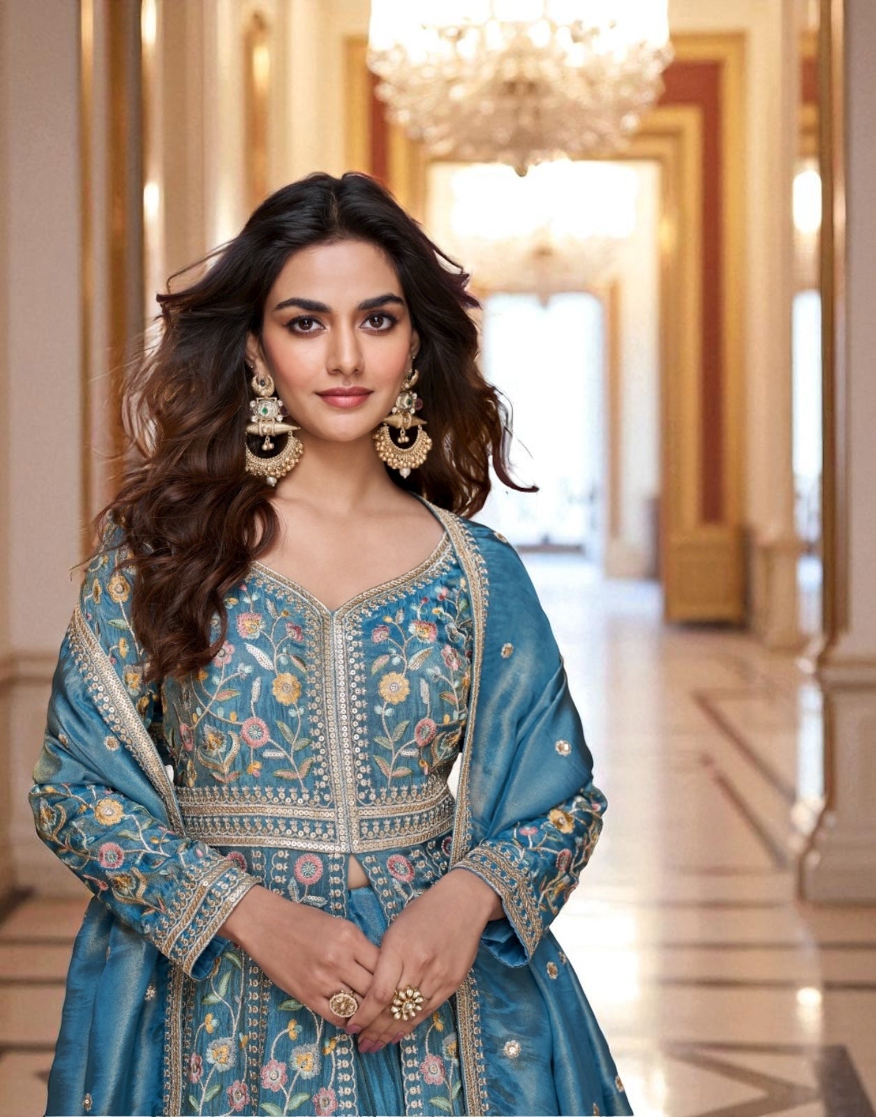 Pragya: party wear long gown