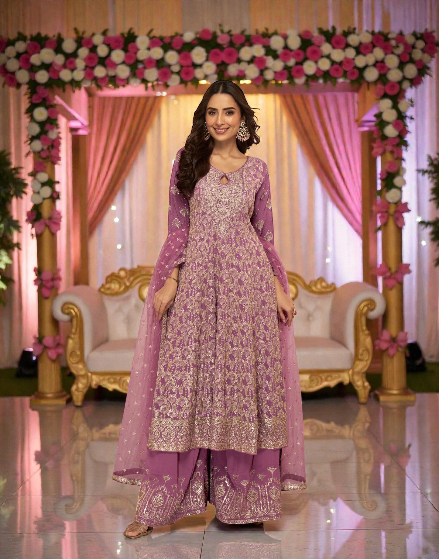 Designer collection: sharara suits by Kurti Connection USA