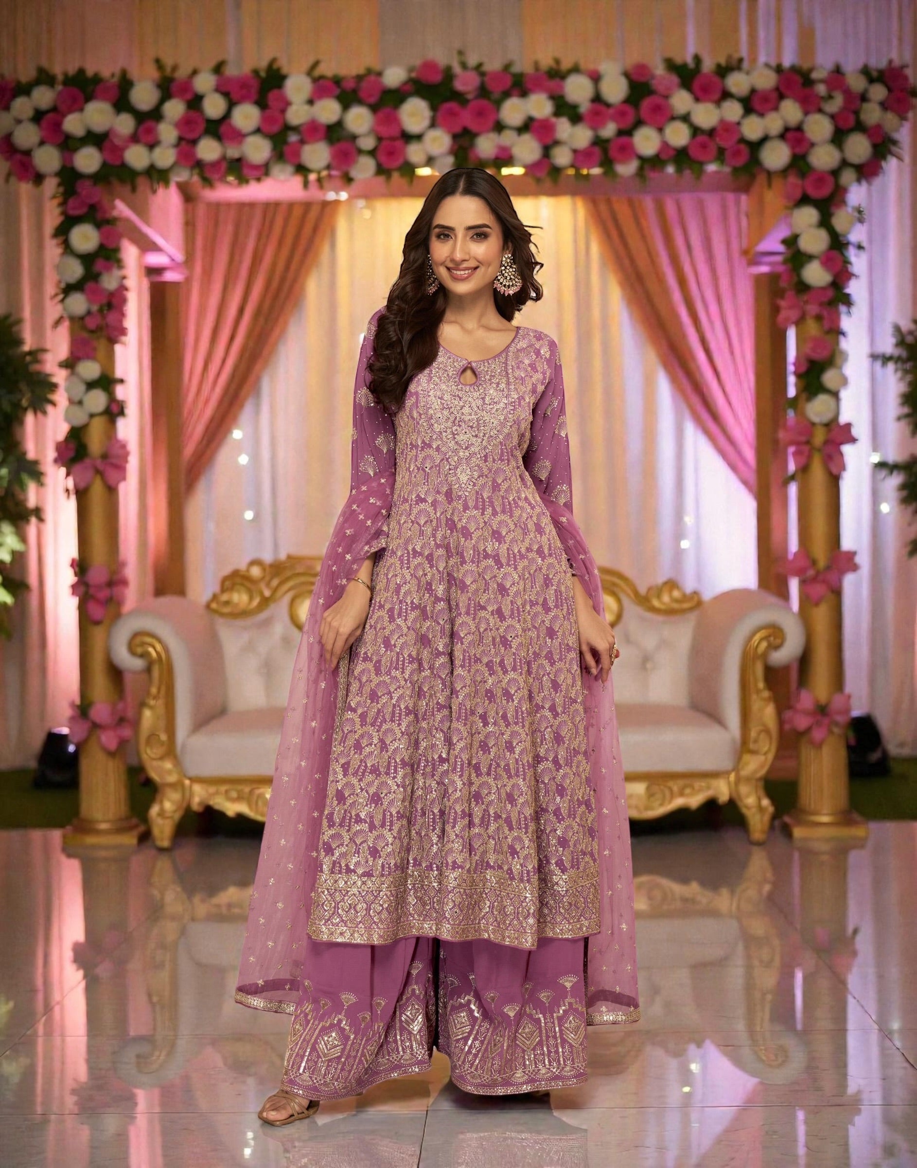 Designer collection: sharara suits by Kurti Connection USA