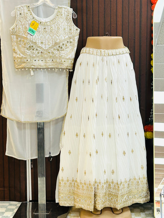 Off white lehenga Choli set