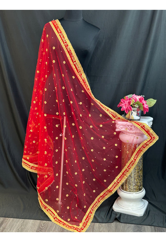 Wedding dupatta