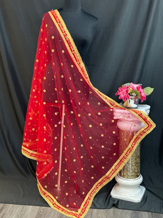 Wedding dupatta