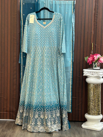 Party wear heavy gown / Anarkali