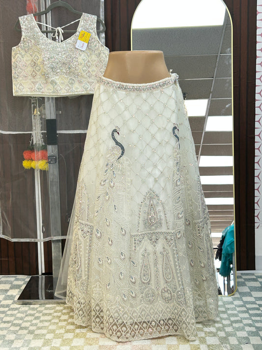 Off white lehenga Choli set