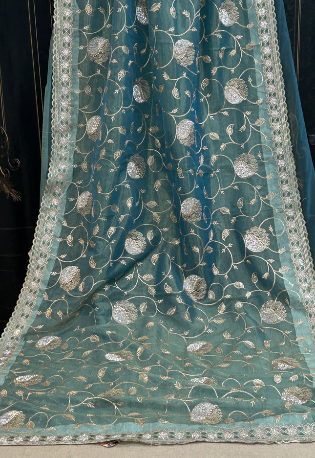 Tissue silk saree