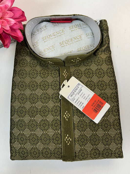 Silk kurta set