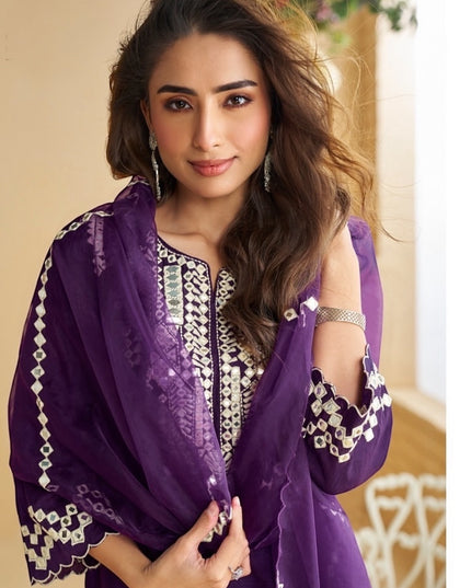 Party wear sharara suit