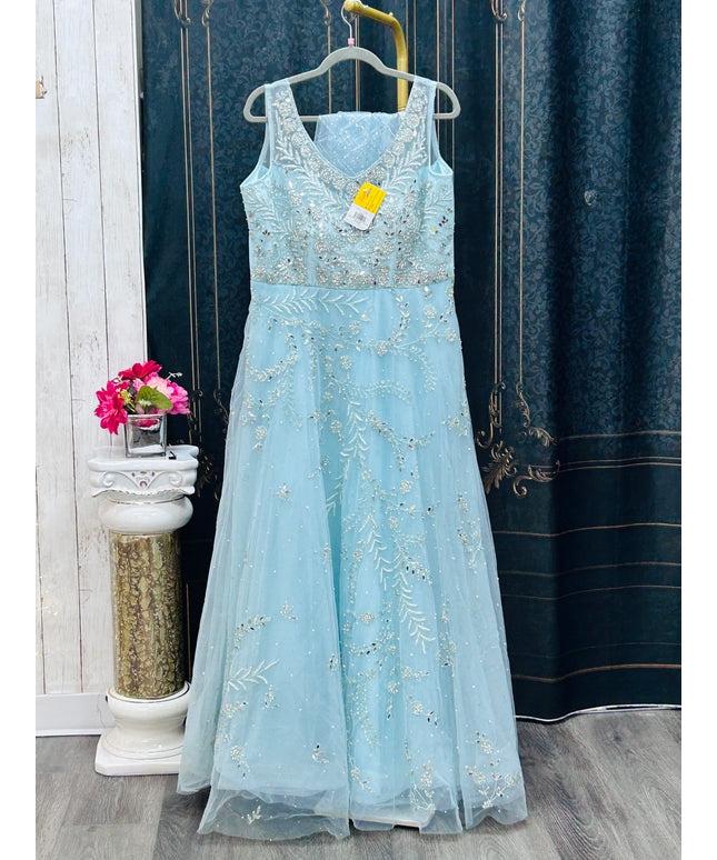 Party wear long gown : Indo western