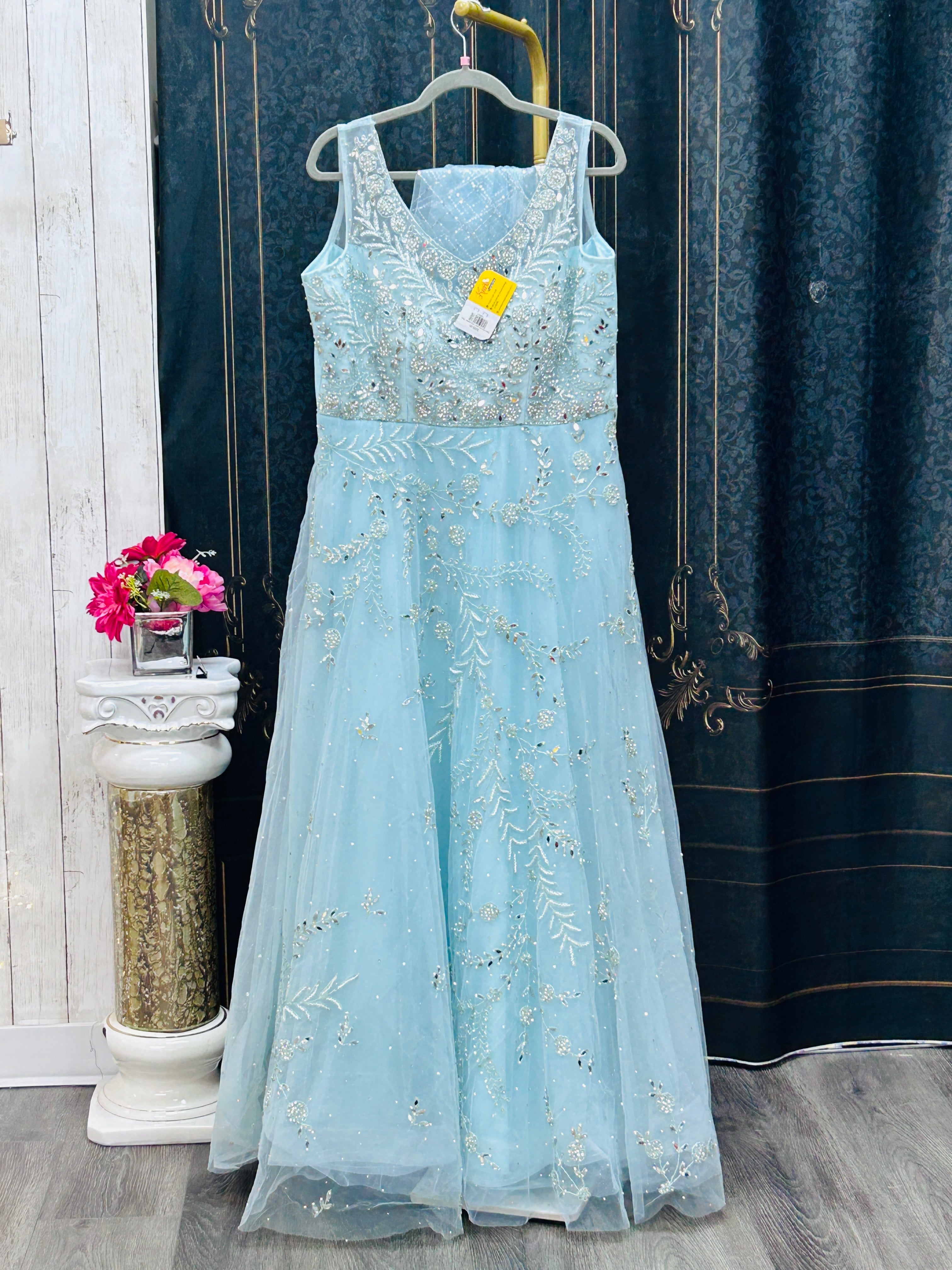 Party wear long gown : Indo western