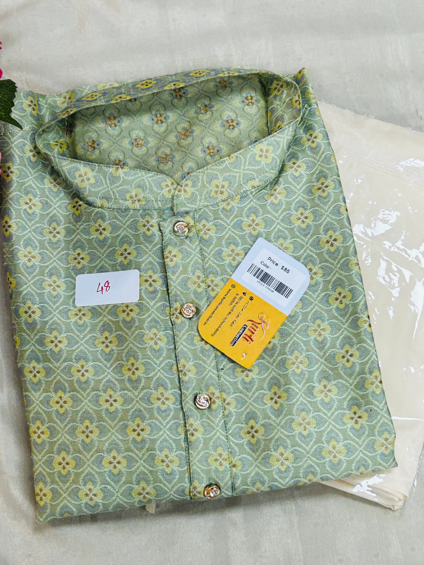 Silk kurta pajama set