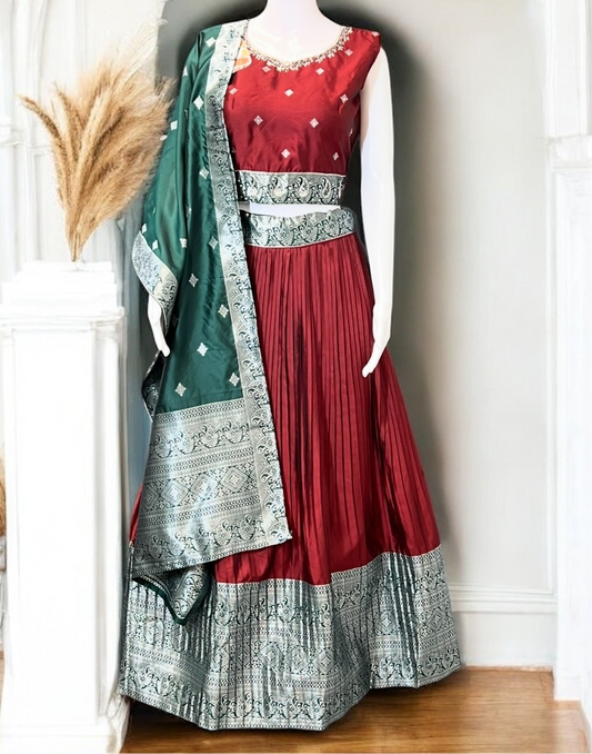 Silk Lehenga choli set