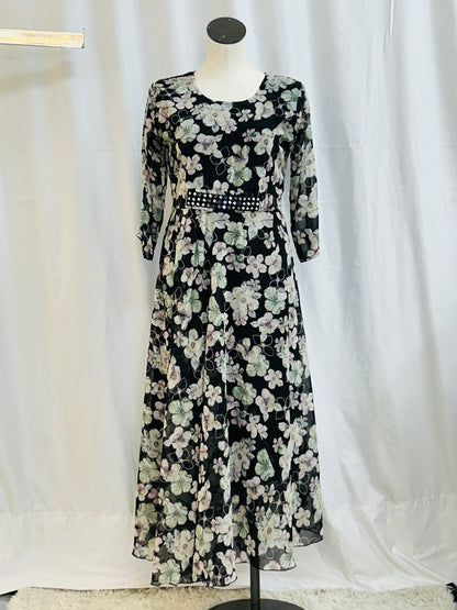 Chiffon long kurti