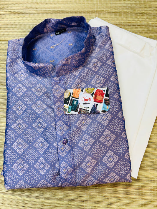 Silk kurta pajama set