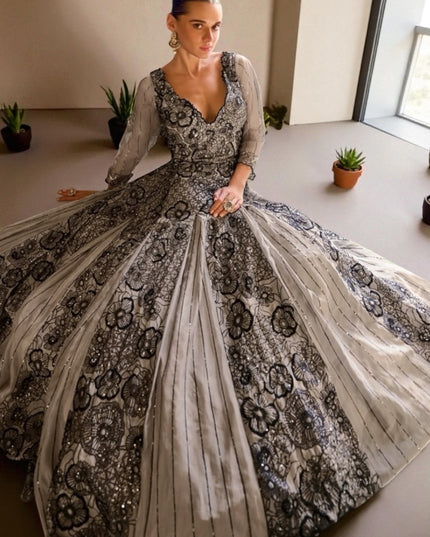 Designer Party wear long gown